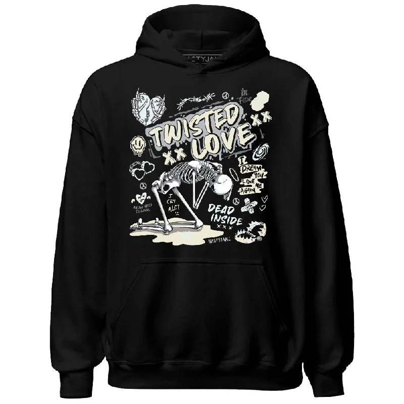 Gender-Neutral Trendy Clothing Styles Popular Collection Pure Platinum 4s NastyJamz Hoodie Match Twisted Love