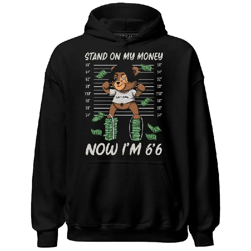 Effortless And Modern Unisex Dressing Chic Style, Always In Vogue Reverse Metallic 5s NastyJamz Hoodie Match BER Stand On Money