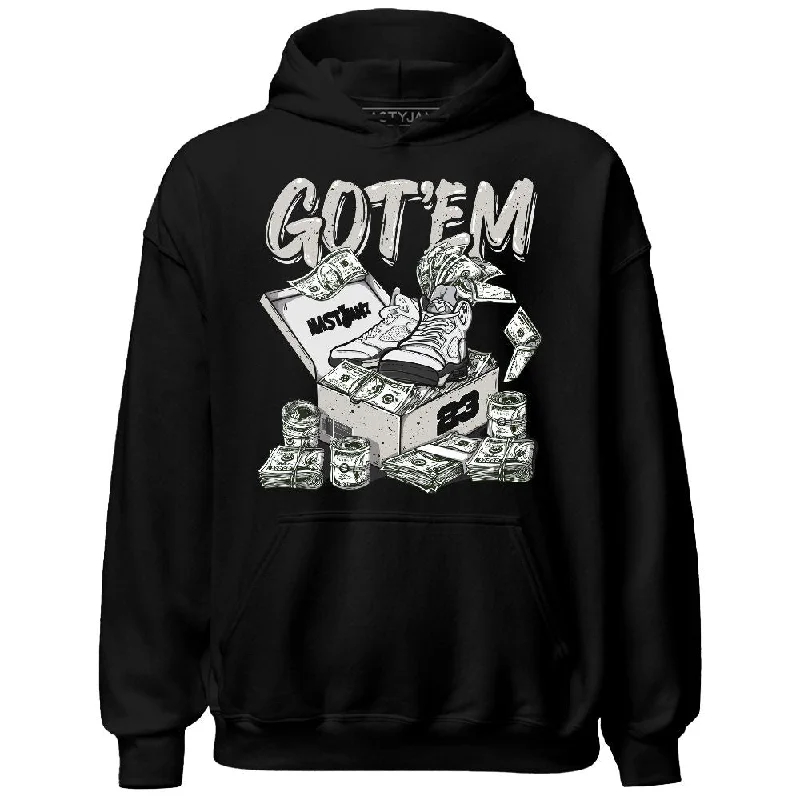 Effortless And Modern Unisex Dressing Explore What'S New Reverse Metallic 5s NastyJamz Hoodie Match Dollar Sneaker Box