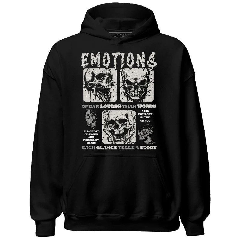 Trendy Unisex Huge Discounts This Week Reverse Metallic 5s NastyJamz Hoodie Match Emotions Skull