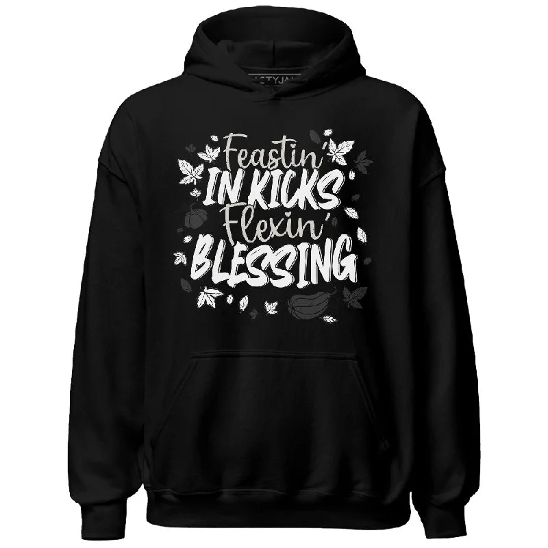 Minimalist Unisex Fashion Essentials Top Brand Discounts Reverse Metallic 5s NastyJamz Hoodie Match Kicks Feasting