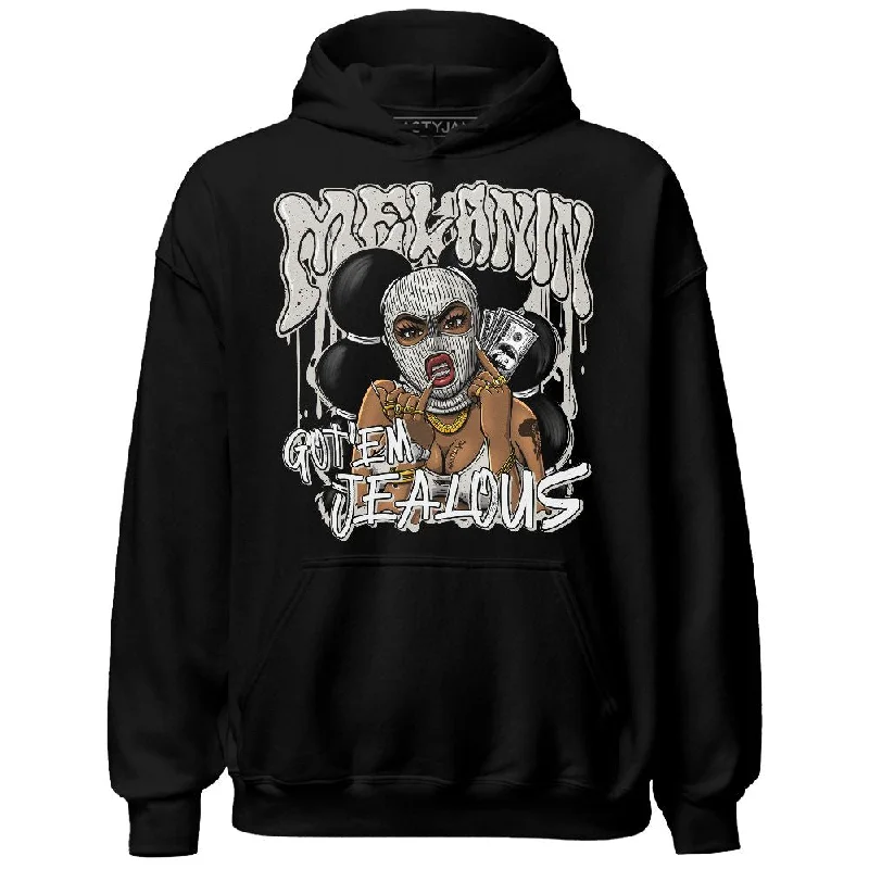 Modern Unisex Clothing For Any Occasion Chic & Modern Sales Reverse Metallic 5s NastyJamz Hoodie Match Melanin Got Em Jealous