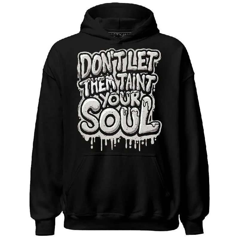 Elegant And Minimal Gender-Free Clothing Feminine Luxe Style Sale Reverse Metallic 5s NastyJamz Hoodie Match Never Taint Your Soul