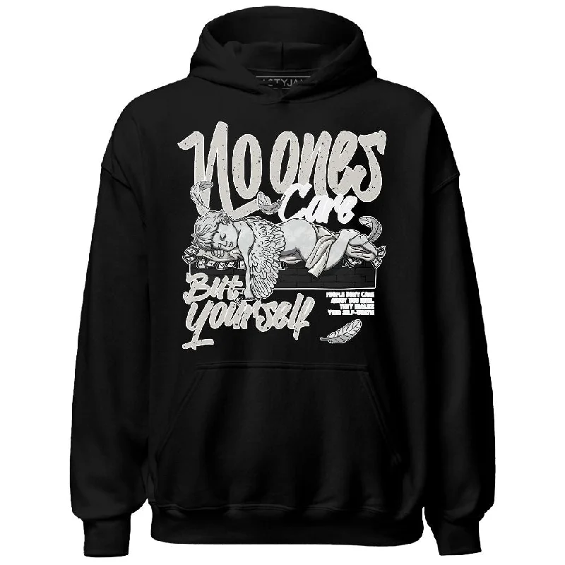 Oversized Unisex Apparel For Effortless Style Contemporary Chic Promotions Reverse Metallic 5s NastyJamz Hoodie Match No Ones Care