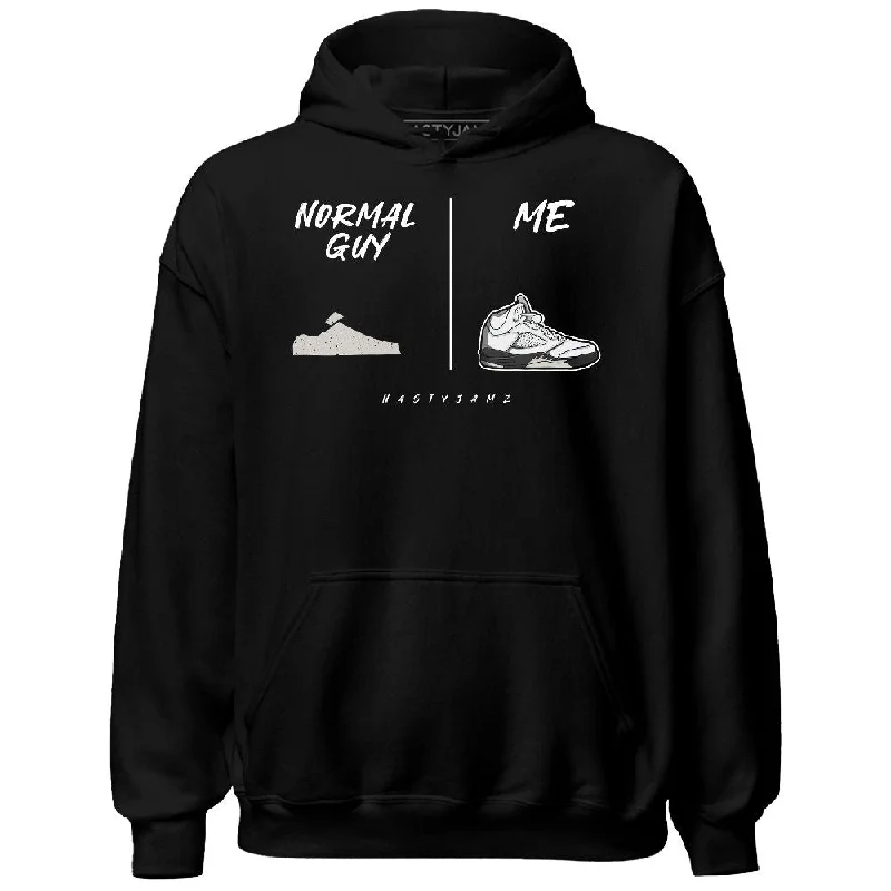 Oversized Unisex Fashion Pieces Fashion Sale Reverse Metallic 5s NastyJamz Hoodie Match Normal Guy Shoe