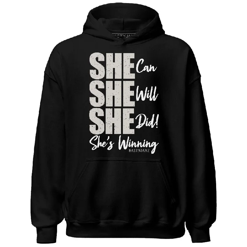 Versatile And Stylish Unisex Apparel Must Haves Reverse Metallic 5s NastyJamz Hoodie Match SHE