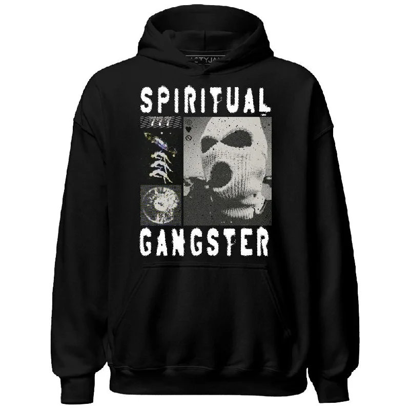 Sleek And Comfortable Unisex Wear Trend Forward Threads Reverse Metallic 5s NastyJamz Hoodie Match Spiritual Gangster