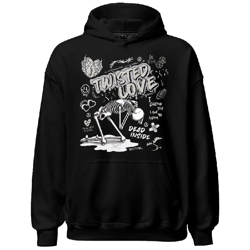 Casual And Trendy Unisex Fashion Staples Limited Edition Reverse Metallic 5s NastyJamz Hoodie Match Twisted Love