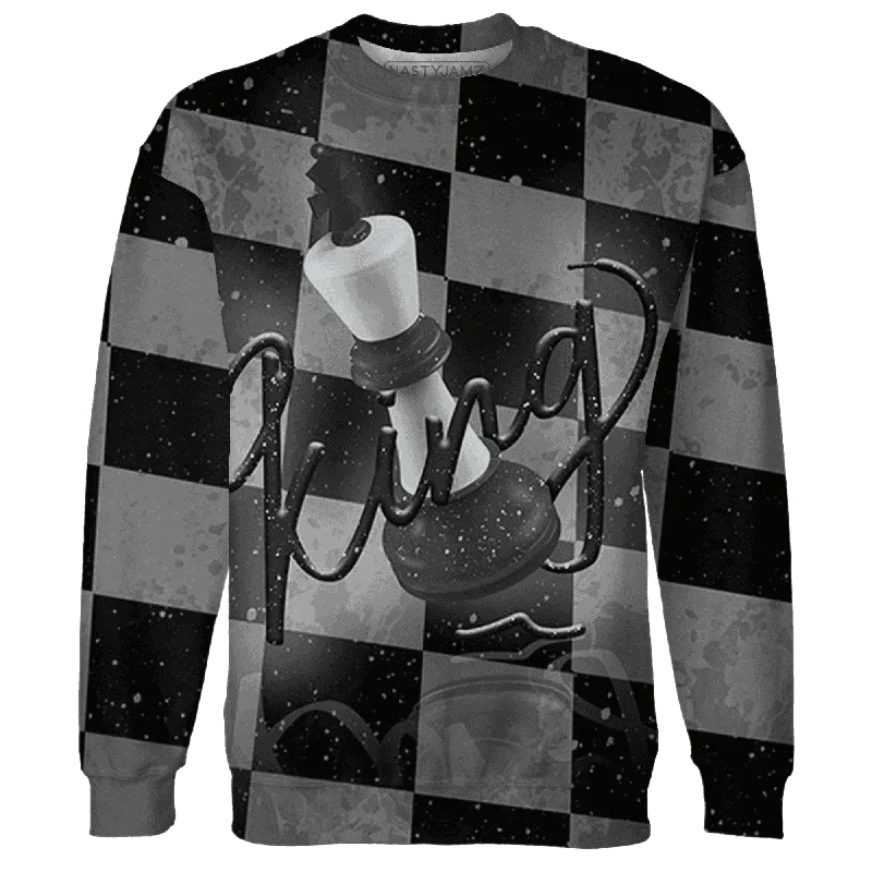 Modern Unisex Clothing For Any Occasion Discover Promotions NastyJamz Reverse Oreo 6s Sweatshirt Match Black King All-Over Print