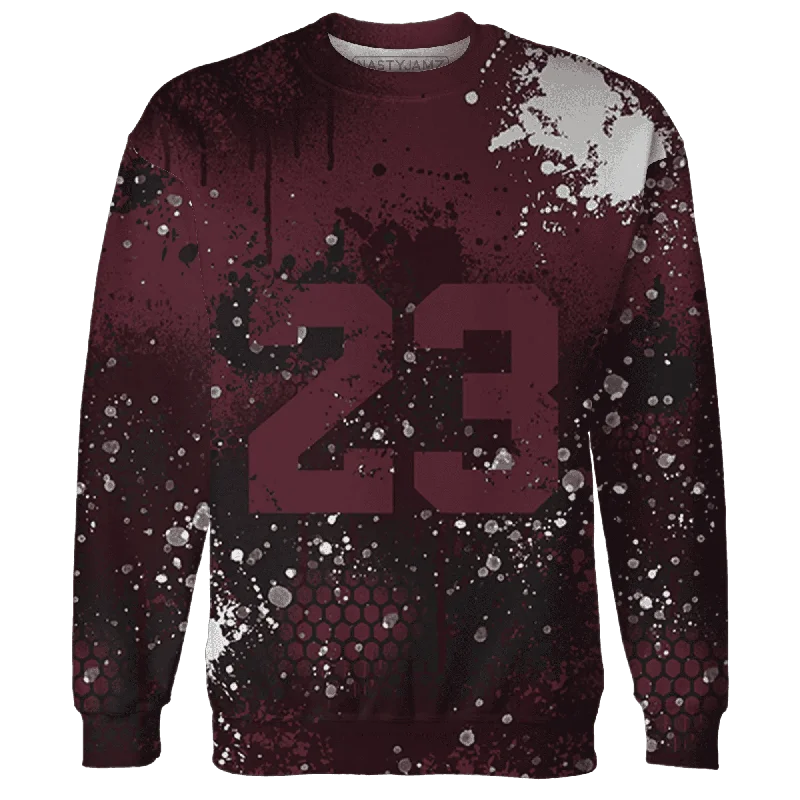 Sleek And Contemporary Gender-Free Outfits The Latest Trends NastyJamz VaporMax Night Maron Burgundy Sweatshirt Match 23 Painted Graffiti