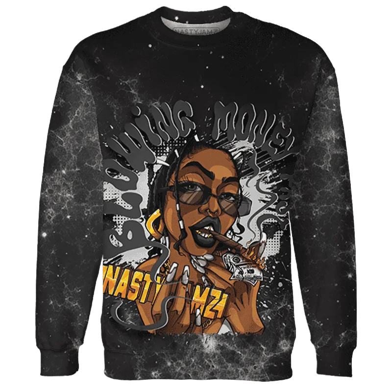 Comfortable Unisex Streetwear Stupidly Low Prices NastyJamz White Thunder 4s Sweatshirt Match Blowing Money Fast Girl All-Over Print